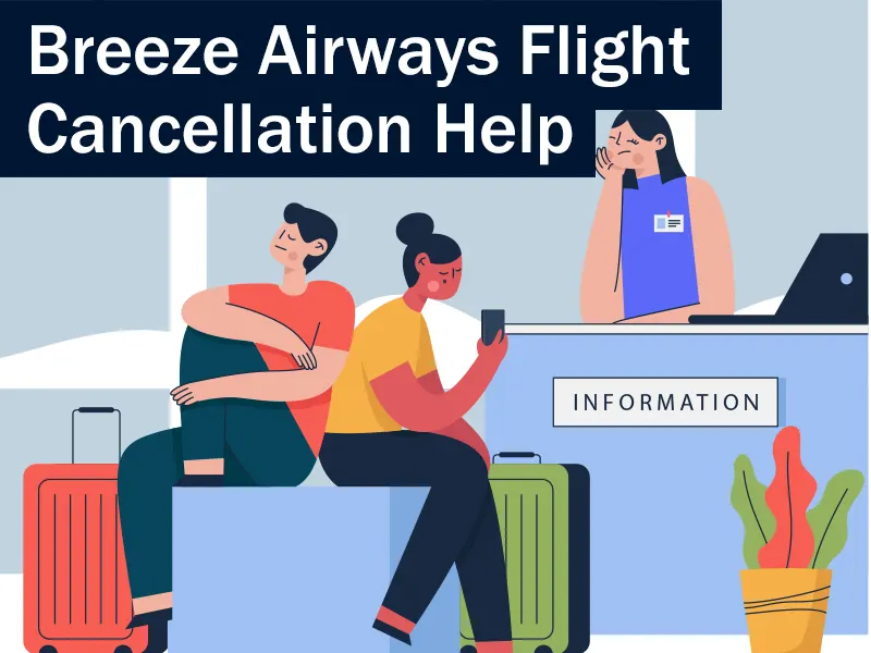 How to cancel a Breeze Airways flight?